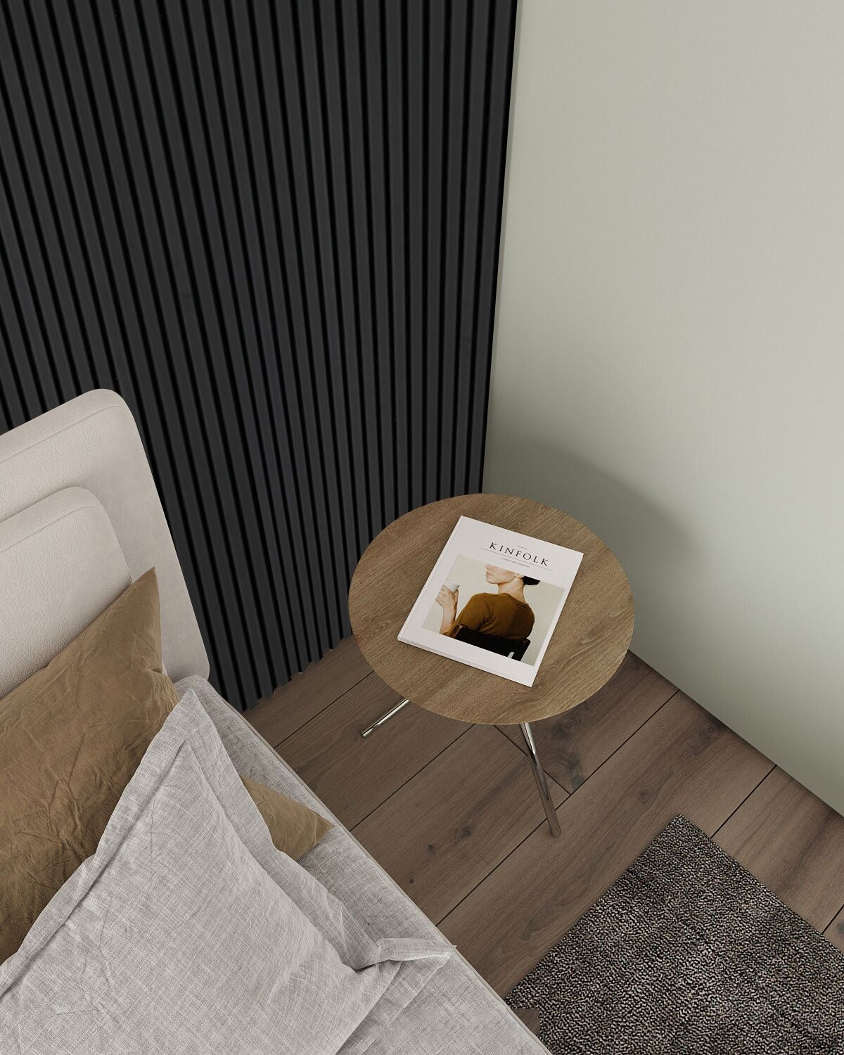 Black Oak Acoustic Slat Wall Panels