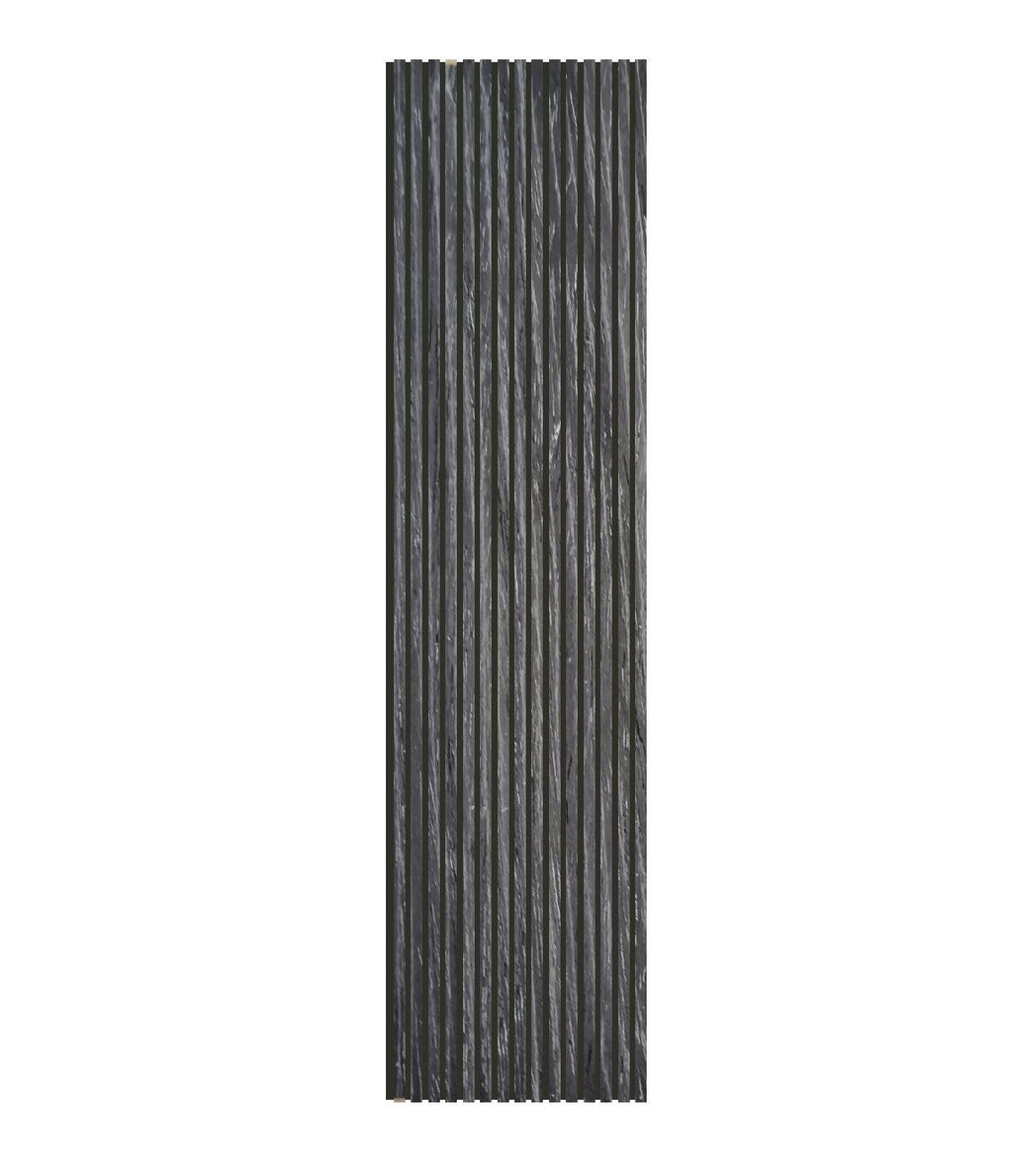 Dark Grey Oak Acoustic Slat Wall Panels
